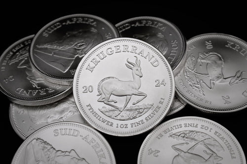 1 oz South African Silver Krugerrand Coin H83619
