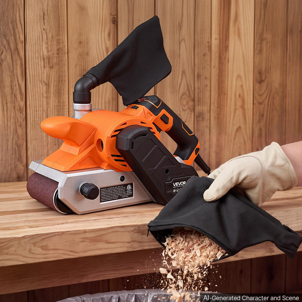 11.5A 4" x 24" Variable Speed Belt Sander J824