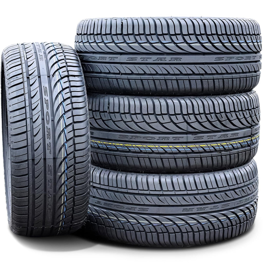 Set of 4 All-Season Passenger Car High Performance Radial Tires 235/45R18 98W S674