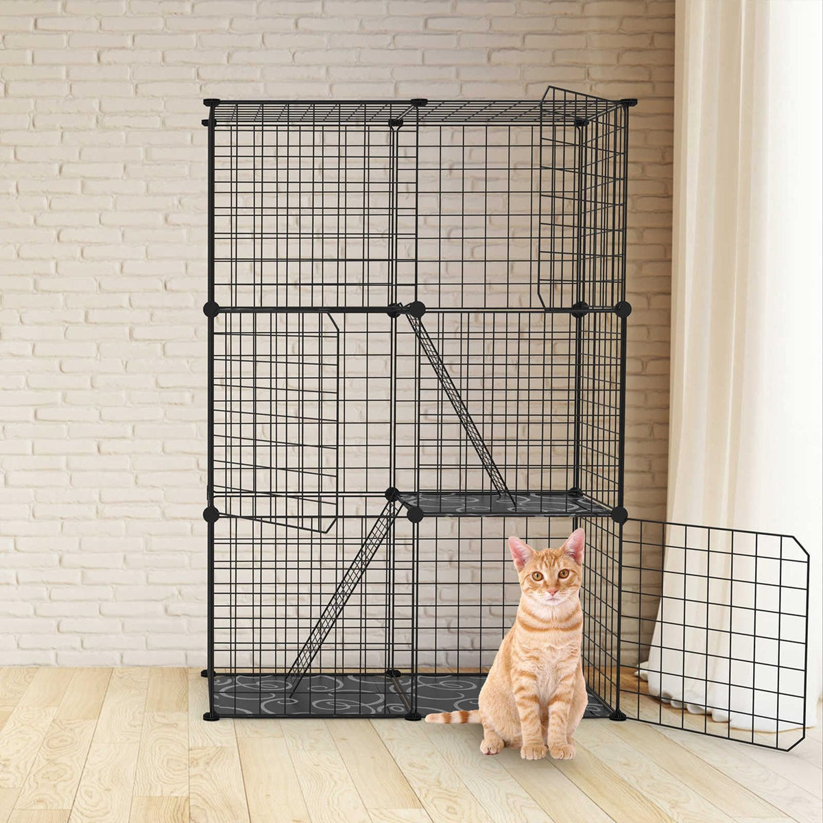 3-Tier Cat Cage W198