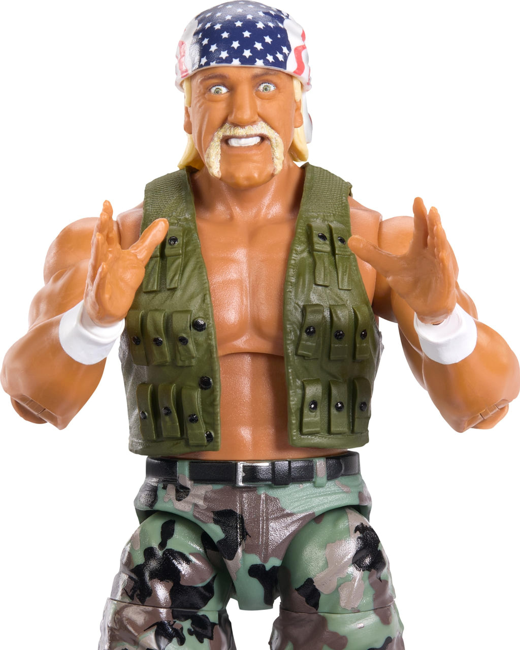 Hulk Hogan Action Figure with Accessory and Build-A-Figure Parts Y7372