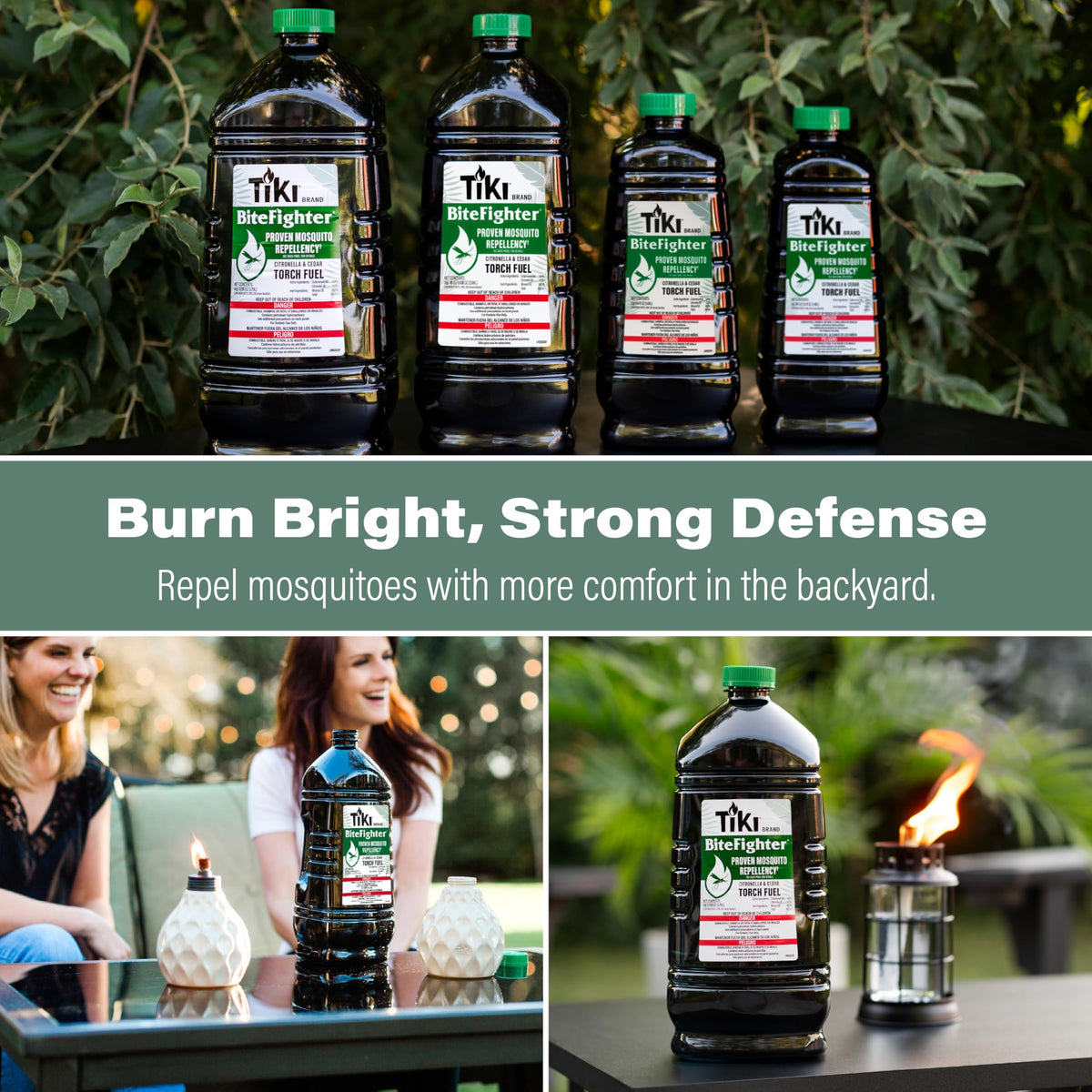 1 Gallon Citronella & Cedar Mosquito Repellent Torch Fuel P735410