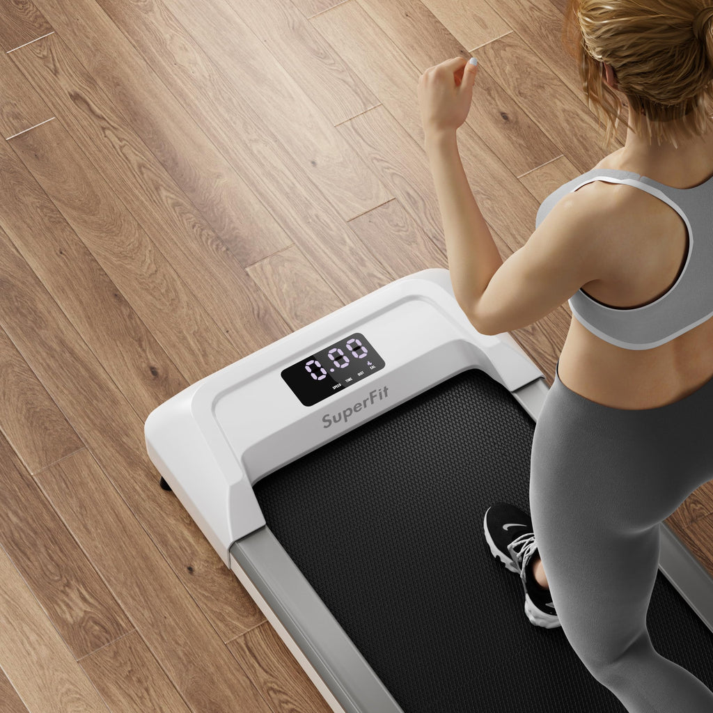 2.25HP Under Desk Treadmill with LED Display and Remote Control A2945